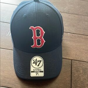 Boston Cap - Fenway Park Collection 
47 Brand Navy Baseball Cap - Fitted